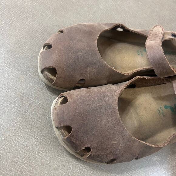 Bionatura Cork Footbed Women's Leather Mary Jane style Shoes 9.5 41 - Picture 4 of 9